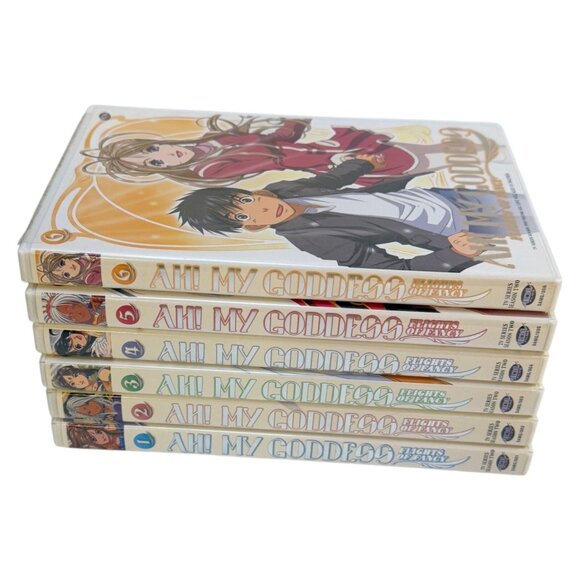 Ah! My Goddess Flights of Fancy Vol 1 2 3 4 5 6 DVD Eng TV Series Season 2 - Picture 3 of 8